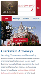 Mobile Screenshot of clarksvilleattorney.com